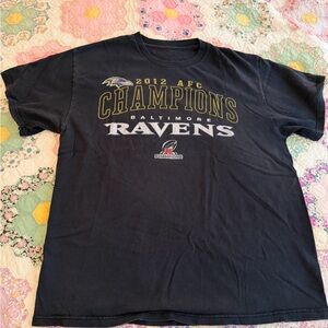 Vintage Baltimore Ravens 2012 AFC Champions T-Shirt